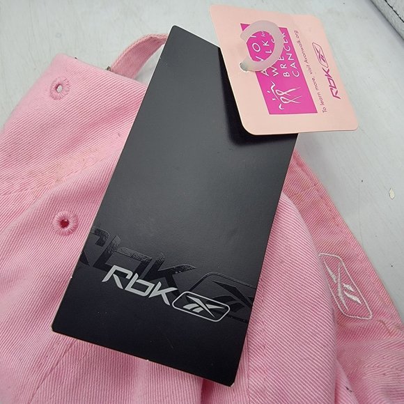 Reebok Pink Avon Walk For Breast Cancer Hat Cap Adjustable Comfort Casual - Picture 12 of 12